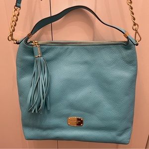 michael kors turquoise bag